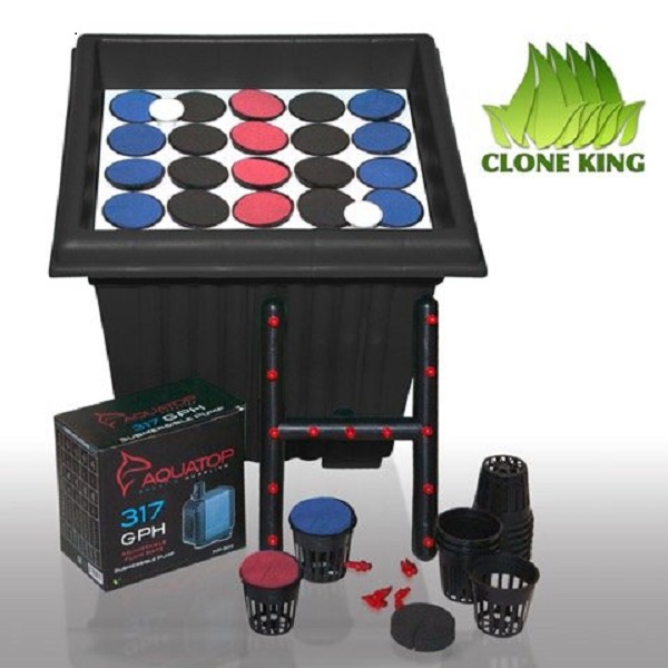 The Clone King 25 Site Aeroponic Cloning Machine