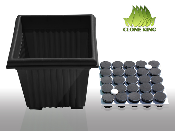2 COMPLETE CLONE KING 36 SITE AEROPONIC CLONING MACHINES 100% SUCCESS RATES